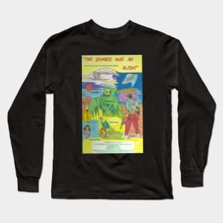 B Movie Poster Long Sleeve T-Shirt